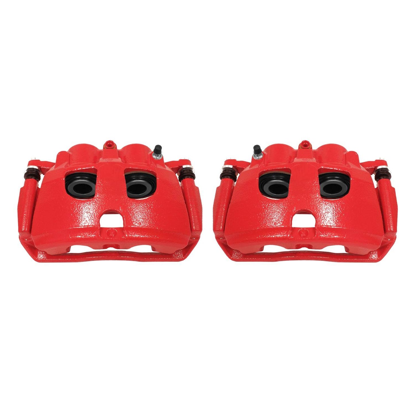 PowerStop Power Stop 09-10 Dodge Ram 2500 Rear Red Calipers w/Brackets - Pair S5174