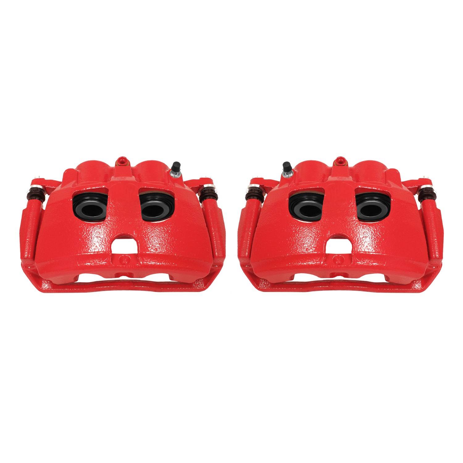 PowerStop Power Stop 09-10 Dodge Ram 2500 Rear Red Calipers w/Brackets - Pair S5174