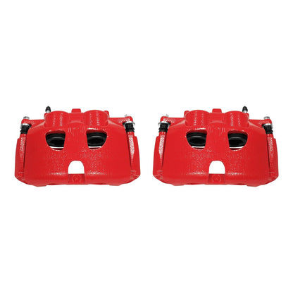 PowerStop Power Stop 10-17 Ford Expedition Front Red Calipers w/Brackets - Pair S5236