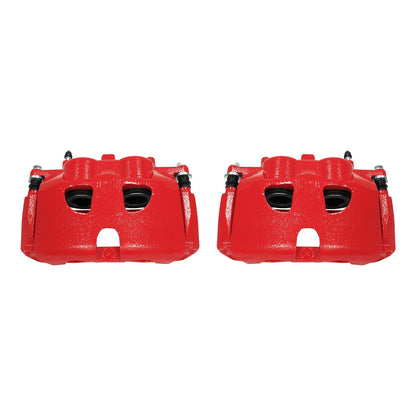 PowerStop Power Stop 10-17 Ford Expedition Front Red Calipers w/Brackets - Pair S5236