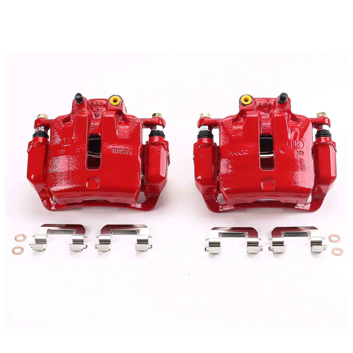 PowerStop Power Stop 12-16 Buick LaCrosse Front Red Calipers w/Brackets - Pair S5270A