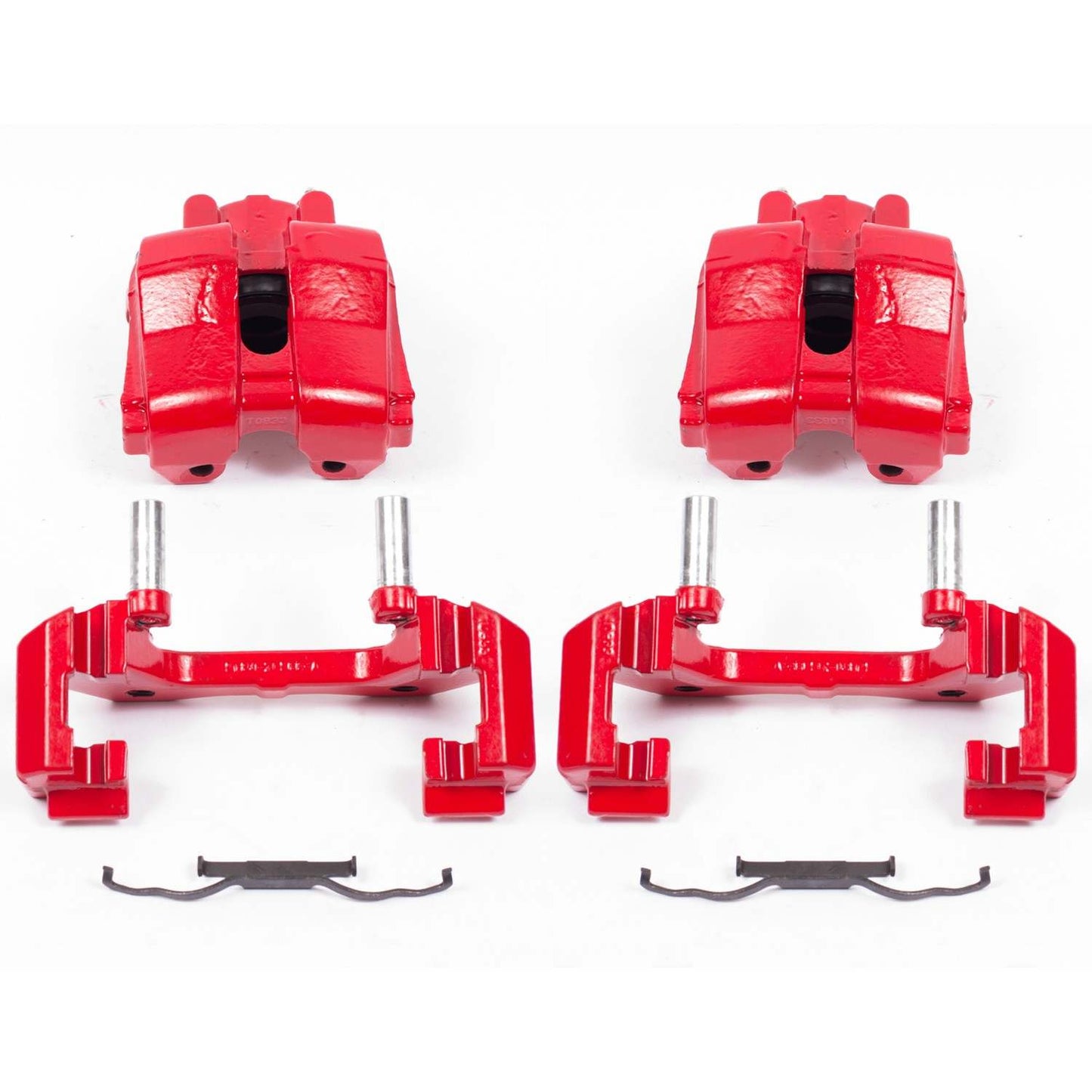 PowerStop Power Stop 09-12 Ford Escape Front Red Calipers w/Brackets - Pair S5276