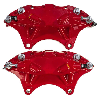 PowerStop Power Stop 10-15 Chevrolet Camaro Front Red Calipers w/o Brackets - Pair S5284