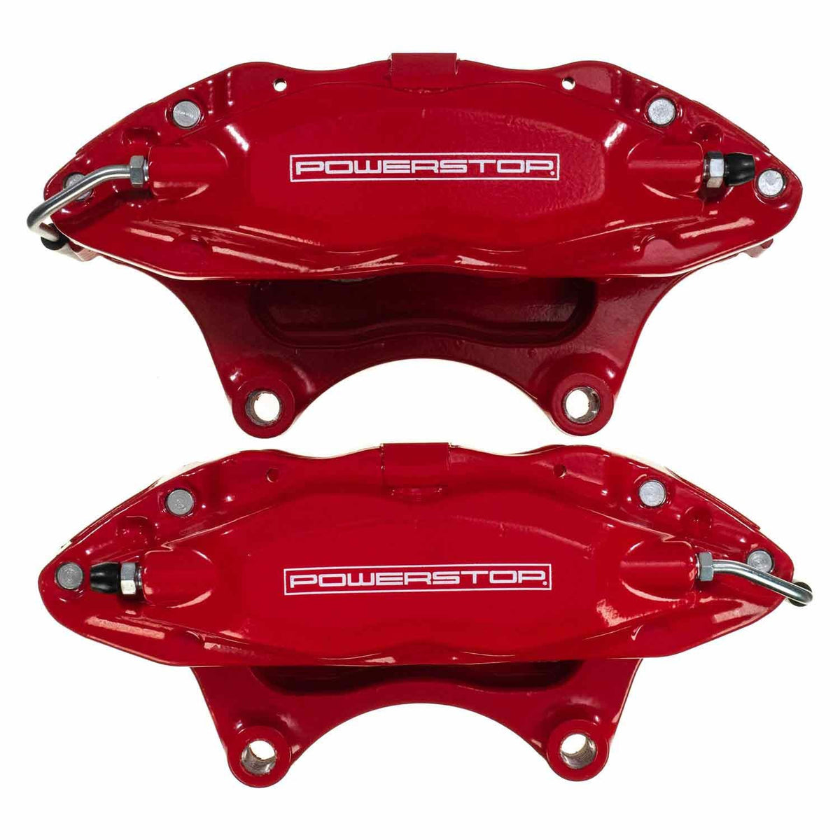 PowerStop Power Stop 10-15 Chevrolet Camaro Front Red Calipers w/o Brackets - Pair S5284