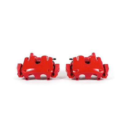 PowerStop Power Stop 11-17 Dodge Durango Front Red Calipers w/Brackets - Pair S5296