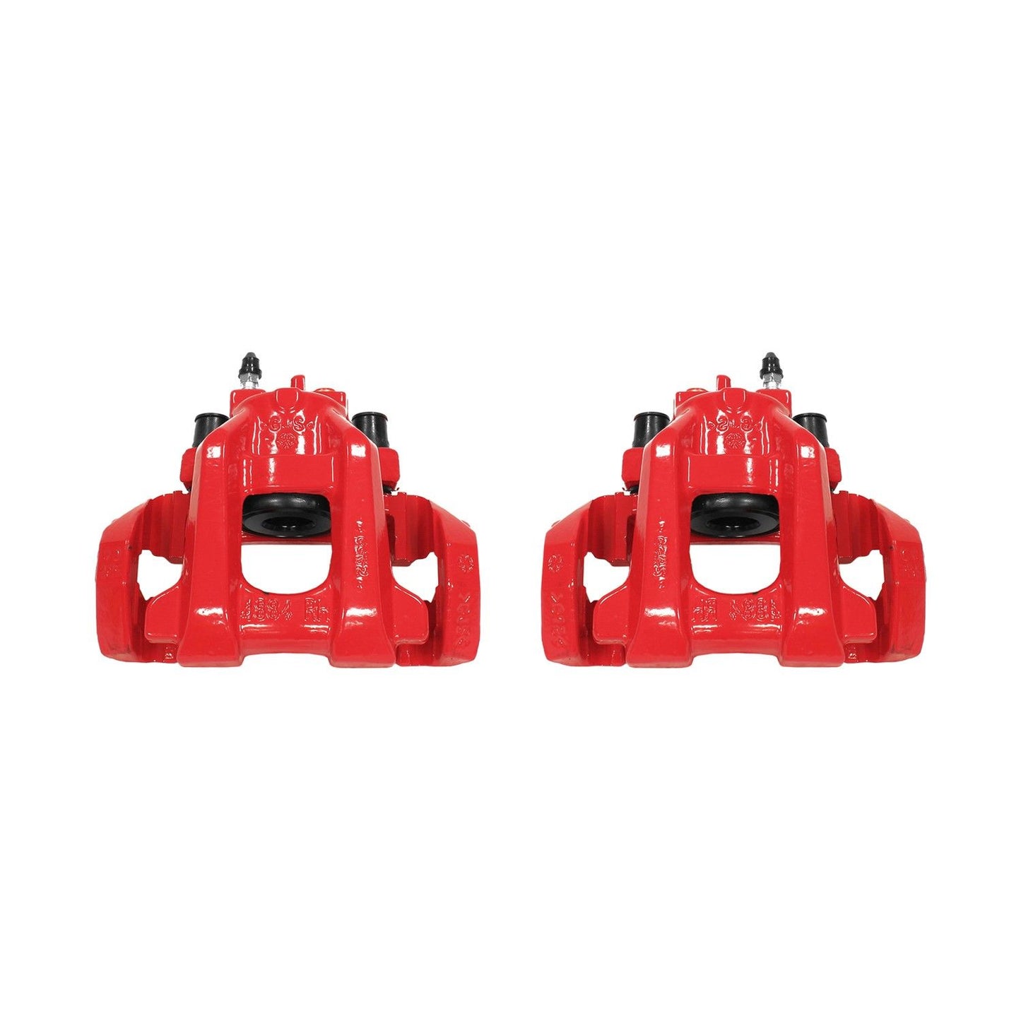 PowerStop Power Stop 11-17 Dodge Durango Rear Red Calipers w/Brackets - Pair S5300