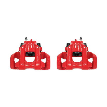 PowerStop Power Stop 11-17 Dodge Durango Rear Red Calipers w/Brackets - Pair S5300