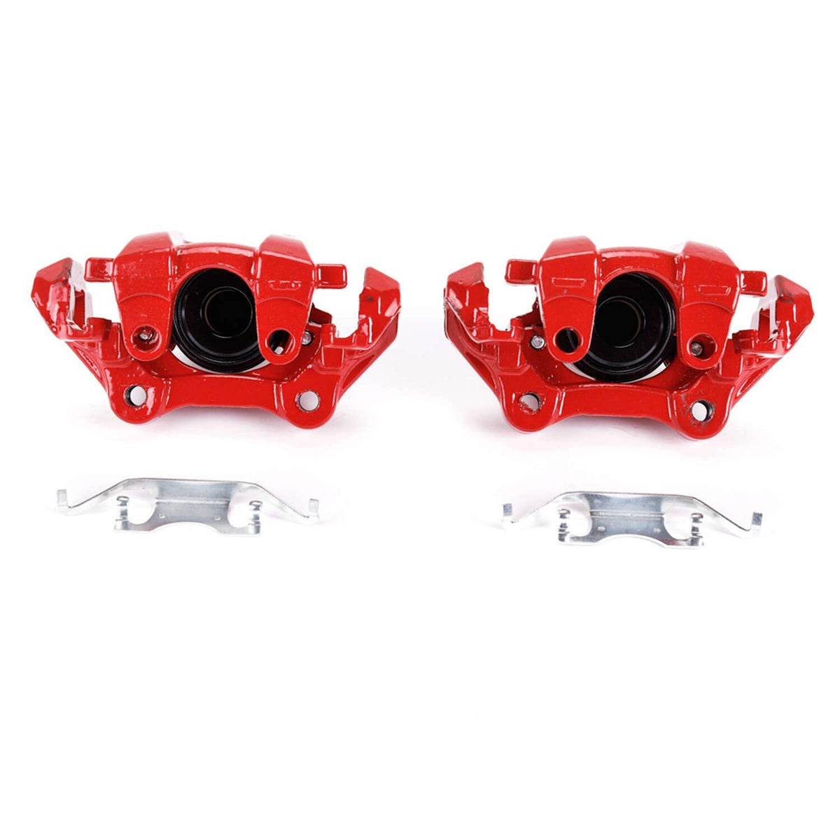 PowerStop Power Stop 11-17 Dodge Durango Rear Red Calipers w/Brackets - Pair S5420