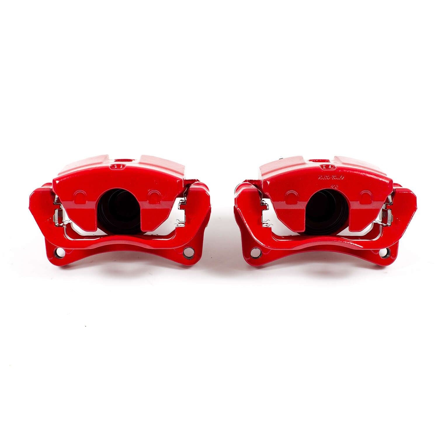 PowerStop Power Stop 15-17 Chrysler 200 Front Red Calipers w/Brackets - Pair S5422