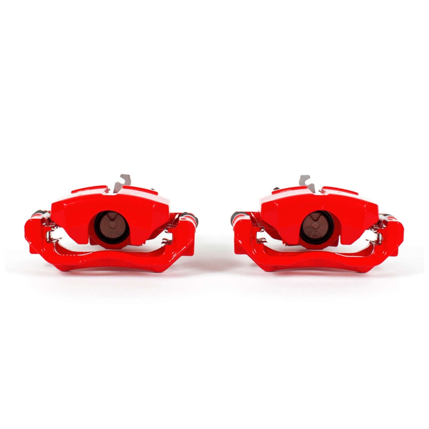 PowerStop Power Stop 13-16 Dodge Dart Rear Red Calipers w/Brackets - Pair S5424