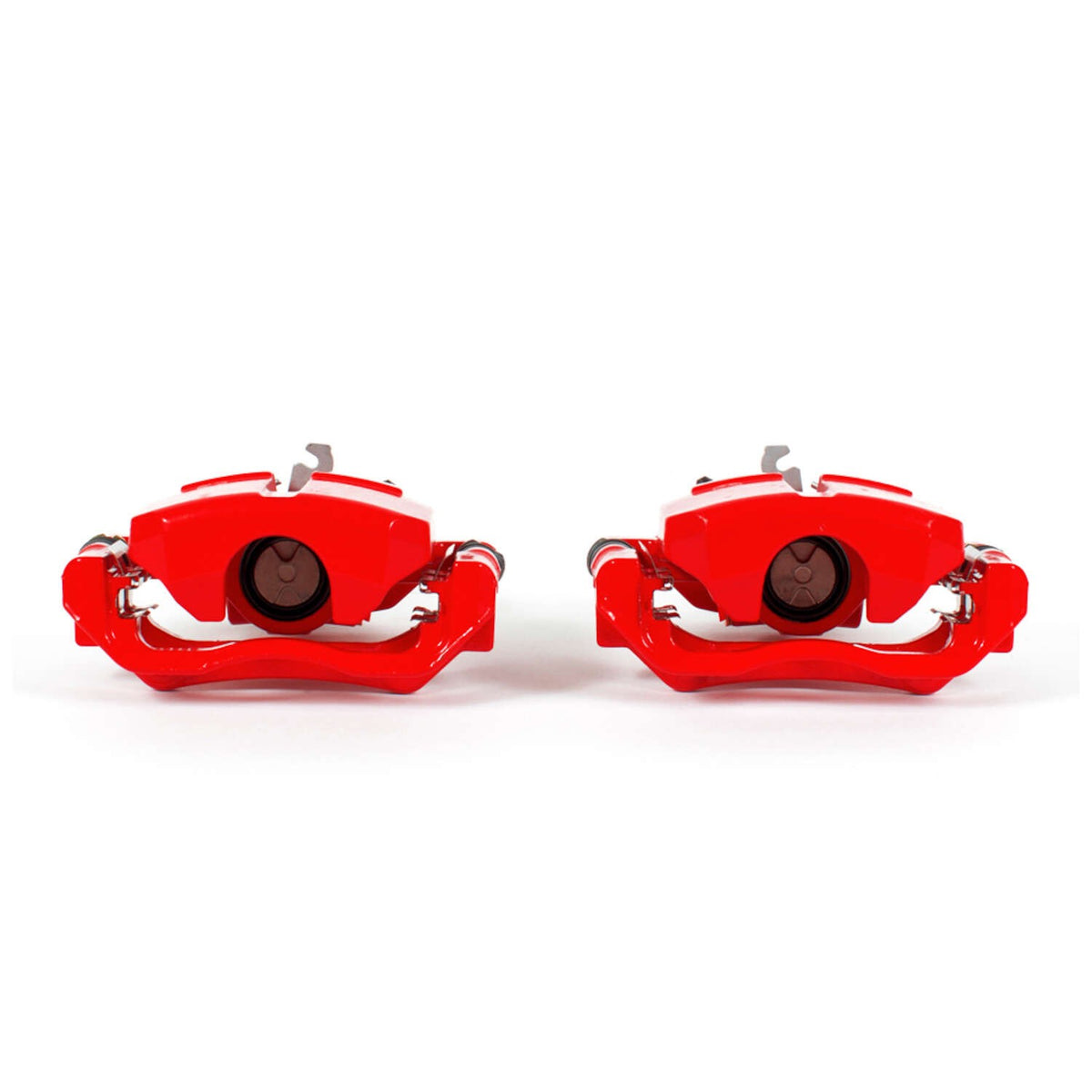 PowerStop Power Stop 13-16 Dodge Dart Rear Red Calipers w/Brackets - Pair S5424