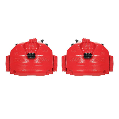 PowerStop Power Stop 13-17 Ford Escape Front Red Calipers w/Brackets - Pair S5482