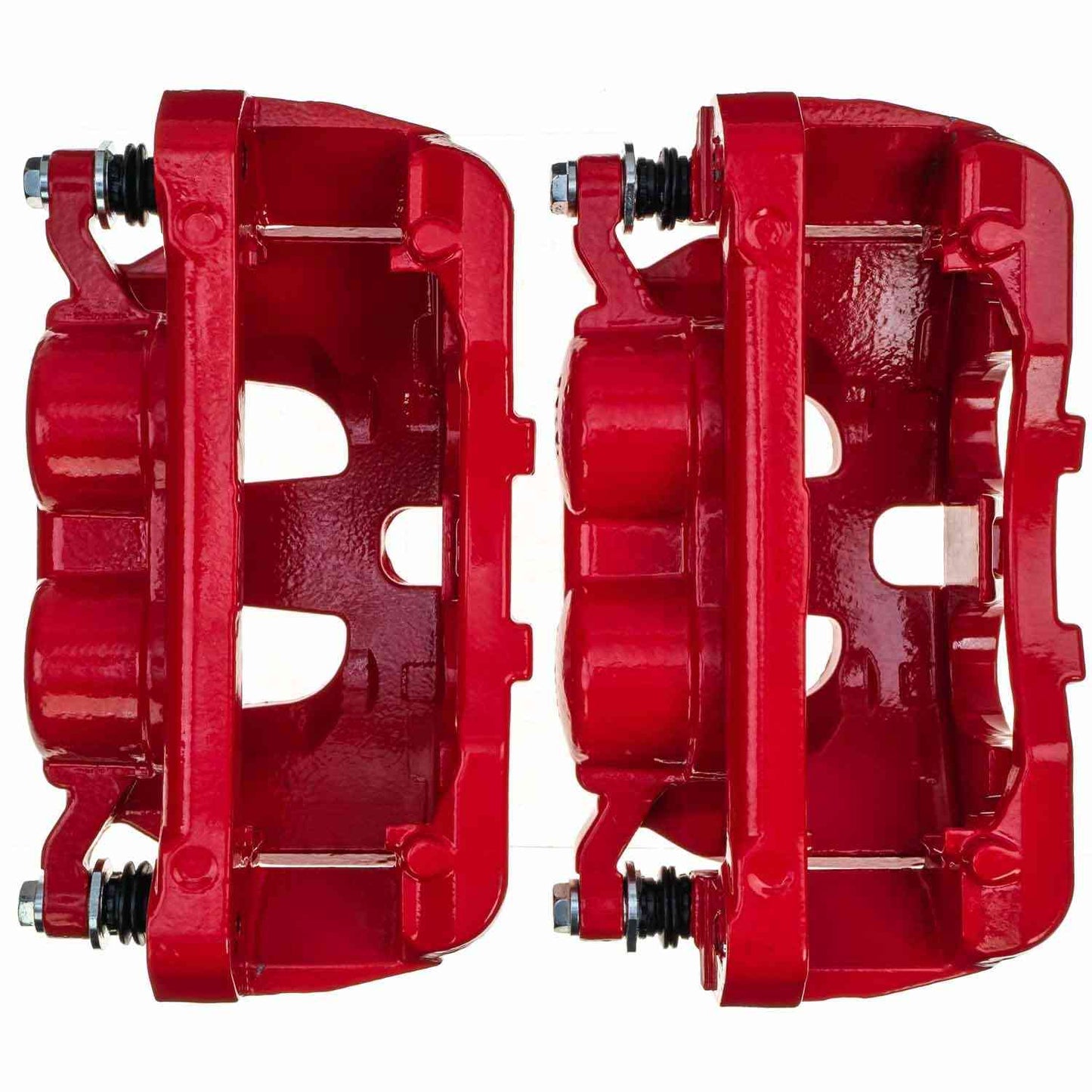 PowerStop Power Stop 12-16 Ford F-250 Super Duty Front Red Caliper - Pair S5486