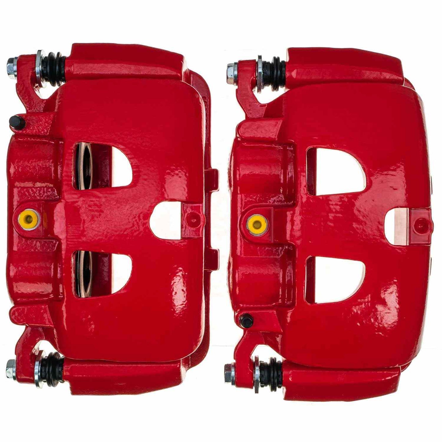 PowerStop Power Stop 12-16 Ford F-250 Super Duty Front Red Caliper - Pair S5486