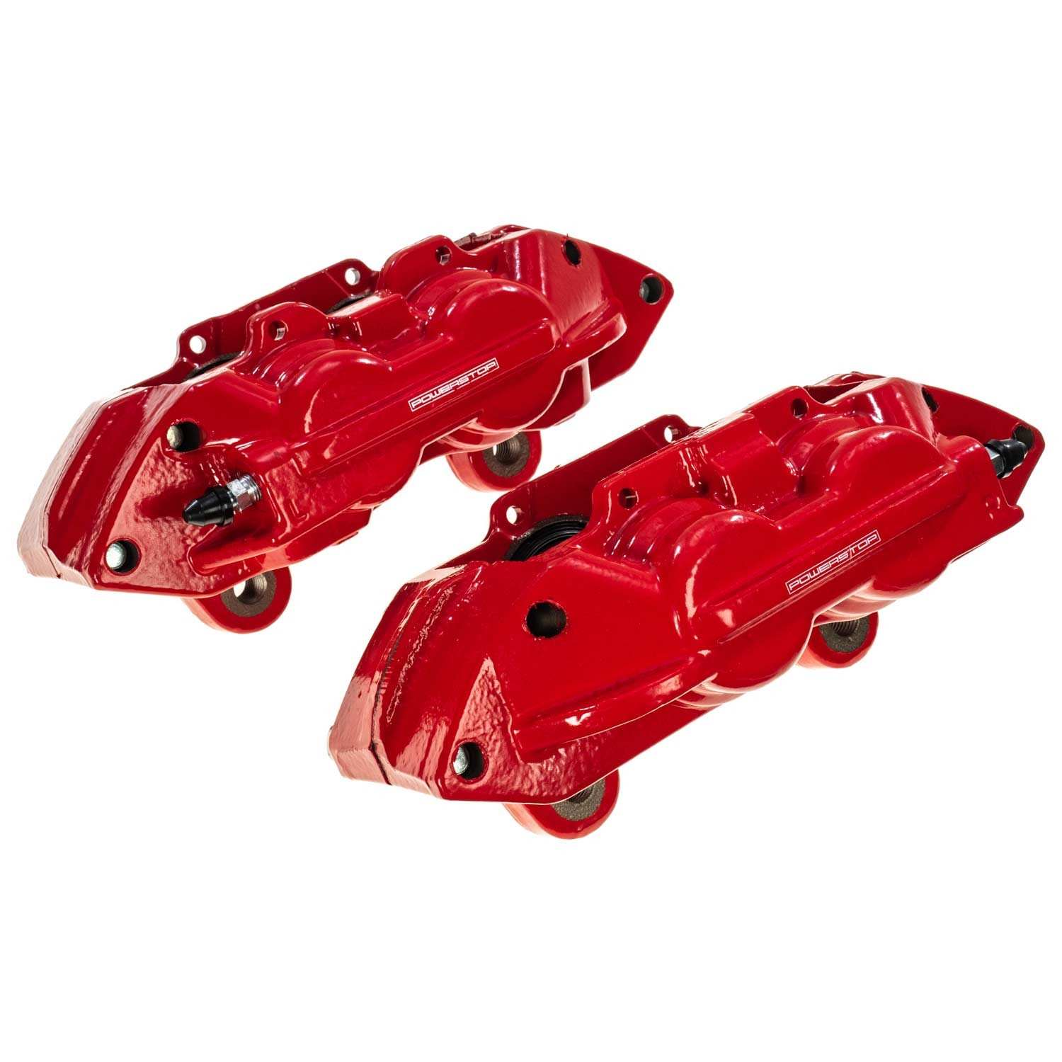 PowerStop Power Stop 15-19 Chevrolet Colorado Front Red Calipers w/o Brackets - Pair S5520