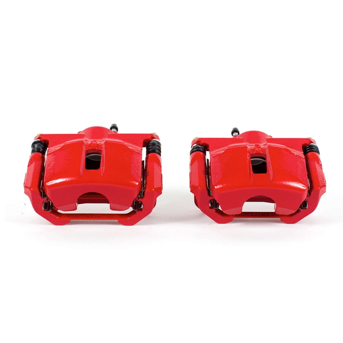 PowerStop Power Stop 09-14 Nissan Maxima Front Red Calipers w/Brackets - Pair S6030