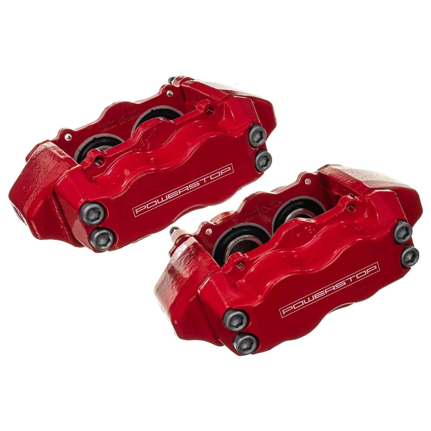 Power Stop 09-14 Hyundai Genesis Front Red Calipers w/o Brackets - Pair S6142