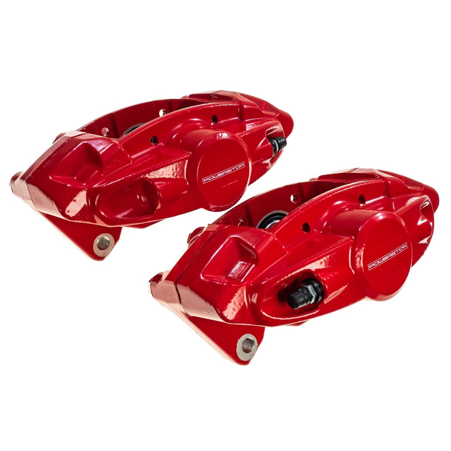 PowerStop Power Stop 09-13 Infiniti FX50 Rear Red Calipers w/o Brackets - Pair S6182