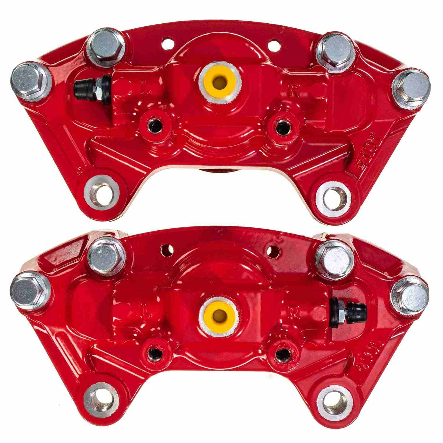 PowerStop Power Stop 09-13 Infiniti FX50 Rear Red Calipers w/o Brackets - Pair S6182