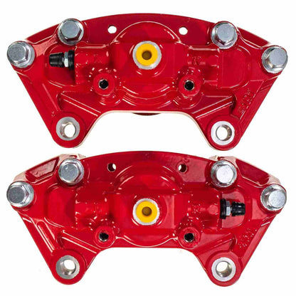 PowerStop Power Stop 09-13 Infiniti FX50 Rear Red Calipers w/o Brackets - Pair S6182