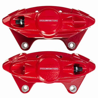 PowerStop Power Stop 09-13 Infiniti FX50 Rear Red Calipers w/o Brackets - Pair S6182