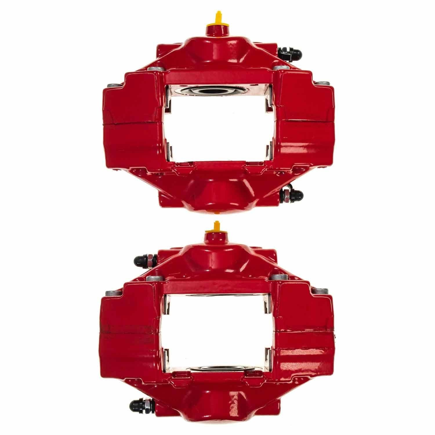 Power Stop 03-04 Infiniti G35 Rear Red Calipers - Pair S6264