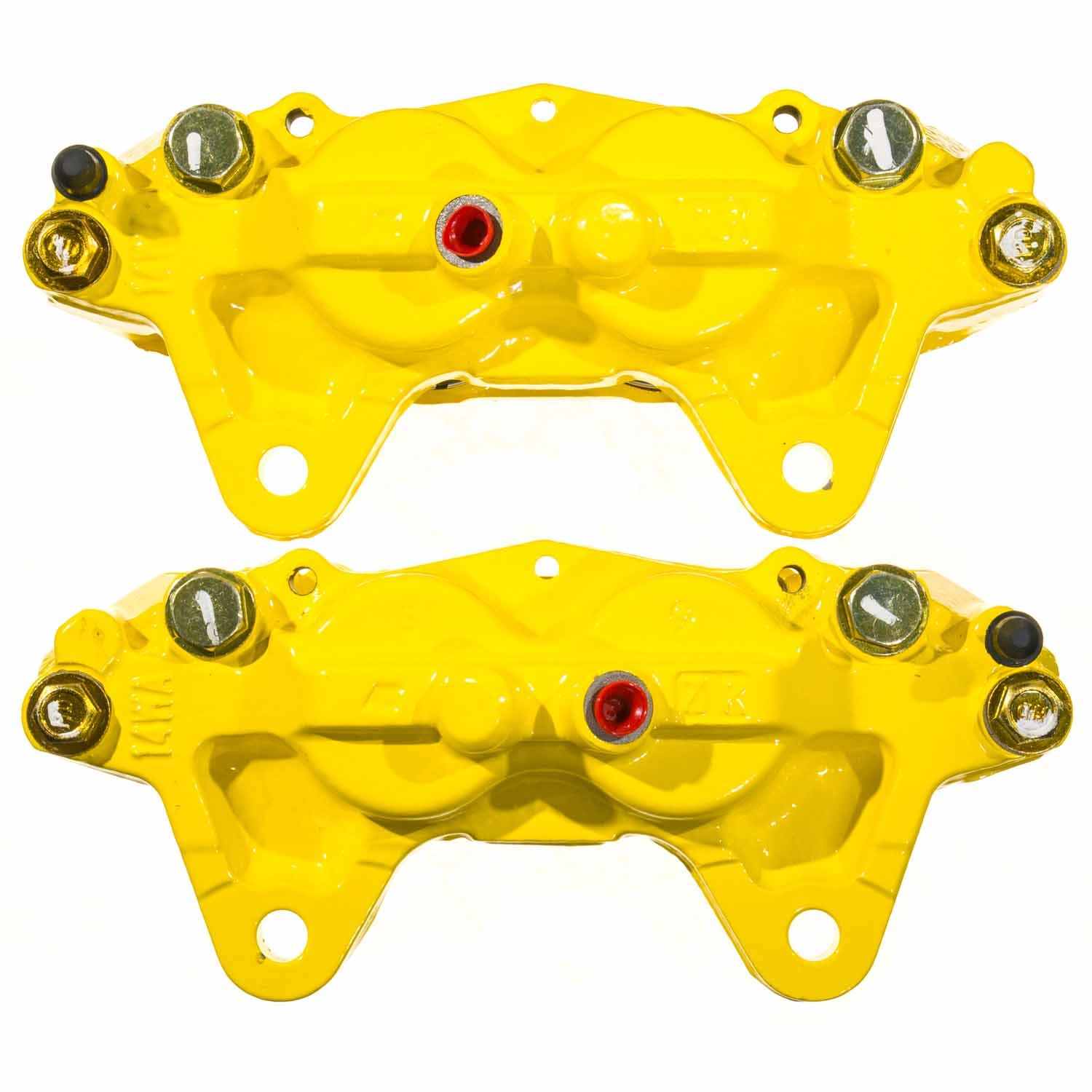 PowerStop Power Stop 10-15 Toyota 4Runner Front Yellow Caliper Pair w/o Bracket S6278YLW