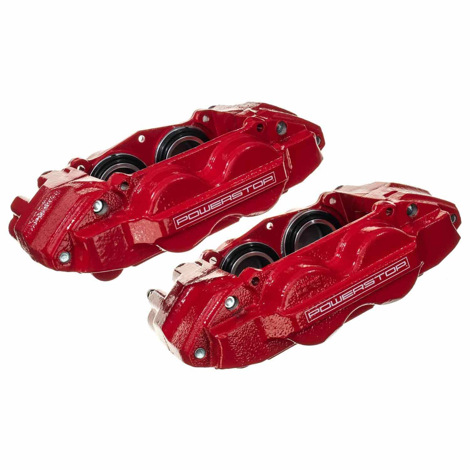 PowerStop Power Stop 10-15 Lexus GX460 Front Red Calipers w/o Brackets - Pair S6278