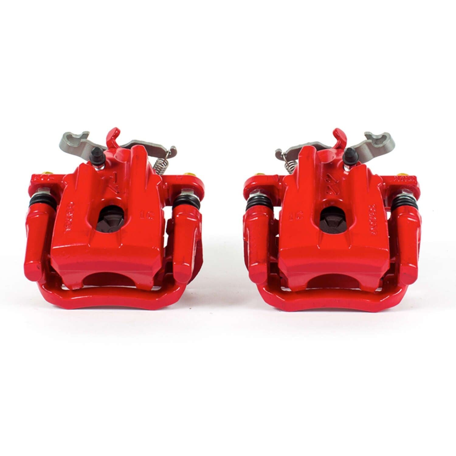 PowerStop Power Stop 2016 Scion iM Rear Red Calipers w/Brackets - Pair S6708