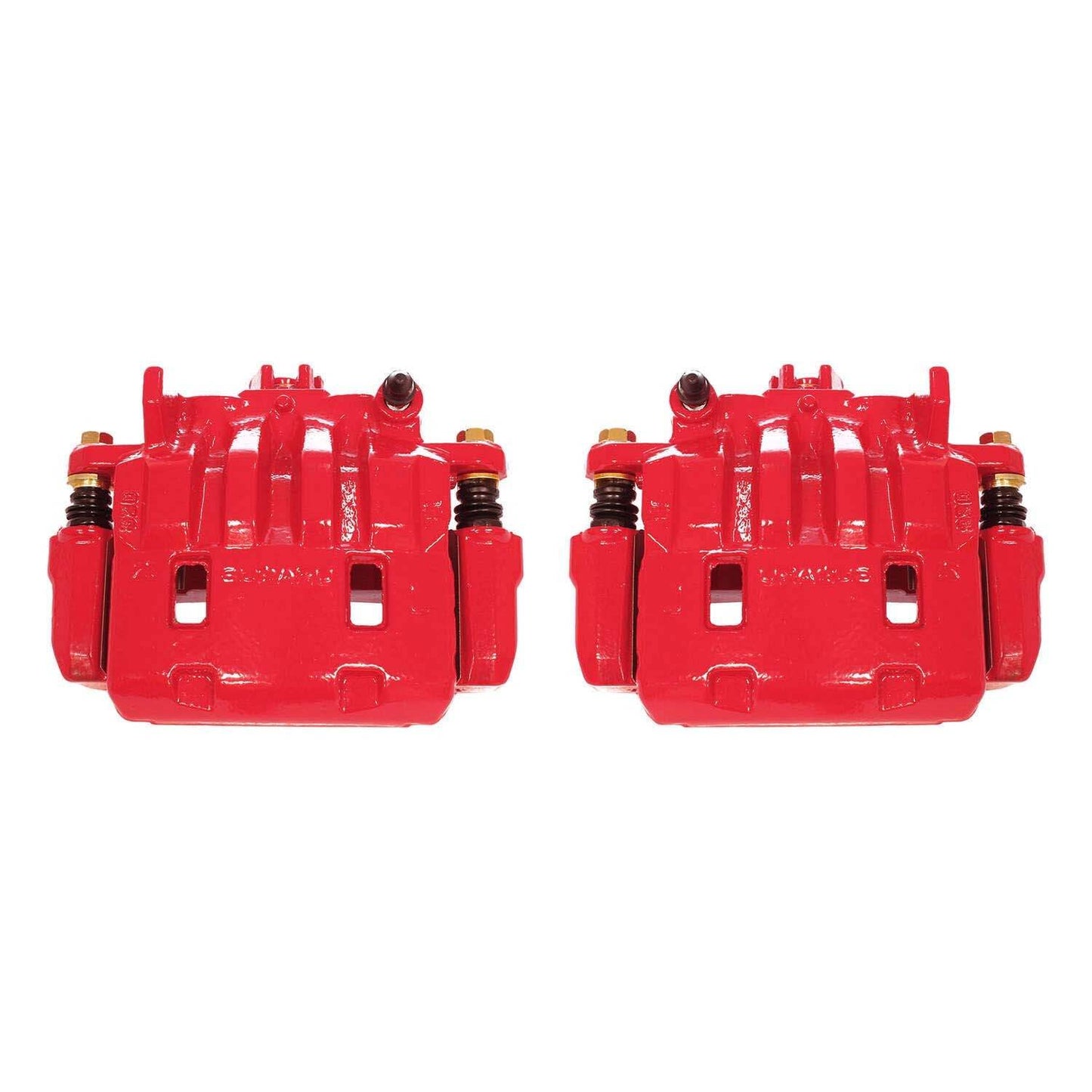 PowerStop Power Stop 13-16 Scion FR-S Front Red Calipers w/Brackets - Pair S7084