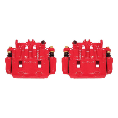 PowerStop Power Stop 13-16 Scion FR-S Front Red Calipers w/Brackets - Pair S7084