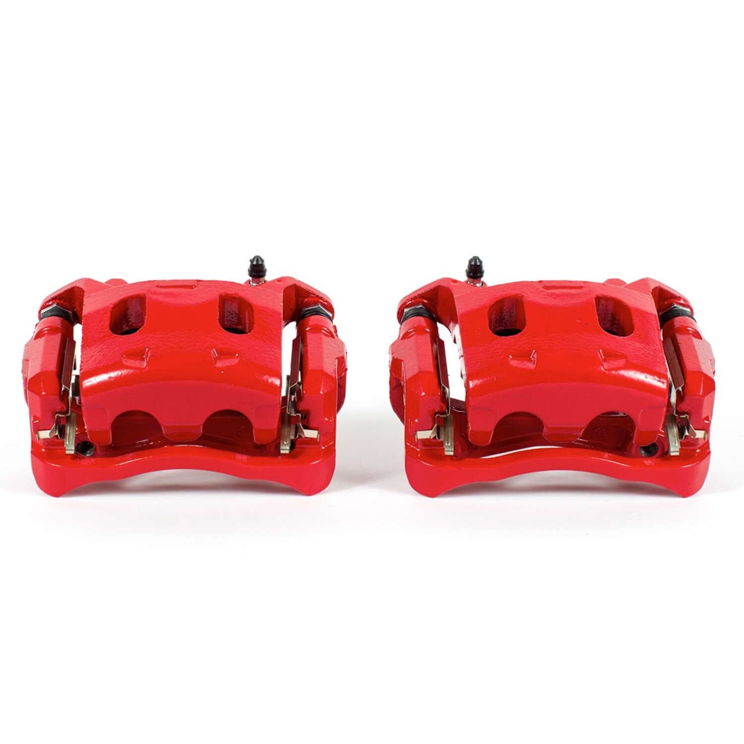 PowerStop Power Stop 2013 Infiniti JX35 Front Red Calipers w/Brackets - Pair S7100
