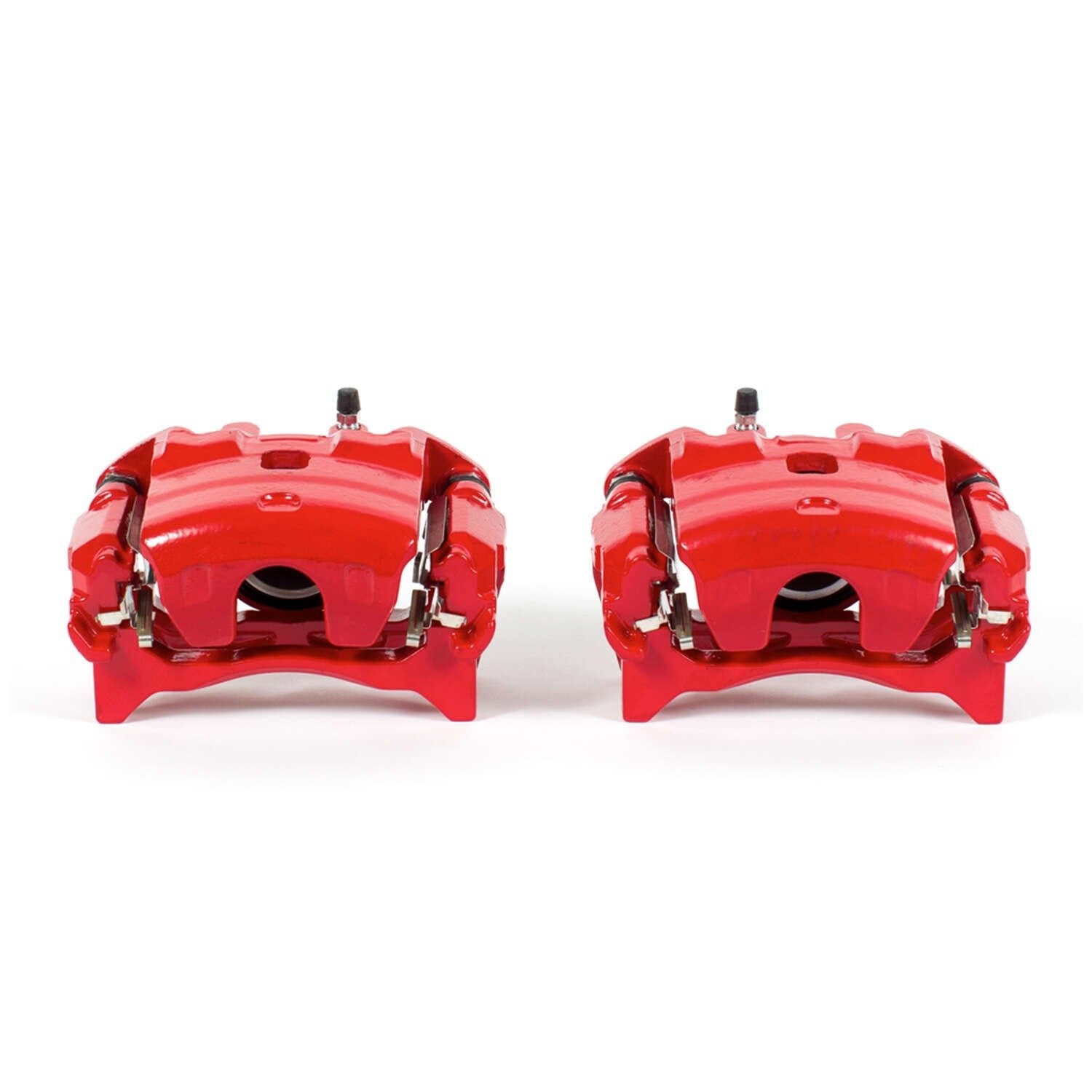 PowerStop Power Stop 13-17 Nissan Altima Front Red Calipers w/Brackets - Pair S7102