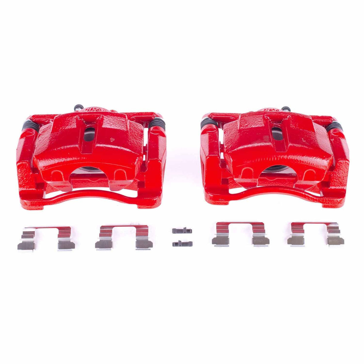 PowerStop Power Stop 13-18 Mazda CX-5 Front Red Calipers w/Brackets - Pair S7120