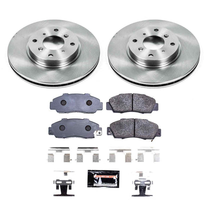 PowerStop Power Stop 93-96 Honda Prelude Front Track Day Brake Kit TDBK1037