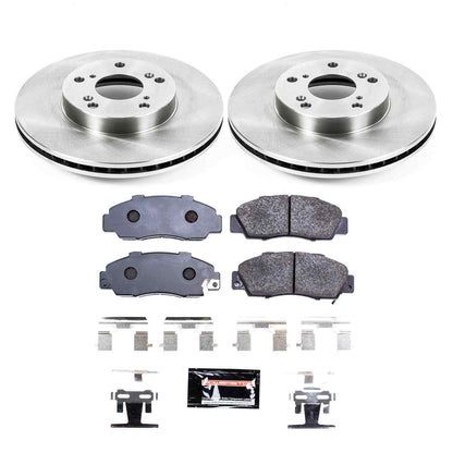 PowerStop Power Stop 98-02 Honda Accord Front Track Day Brake Kit TDBK1041