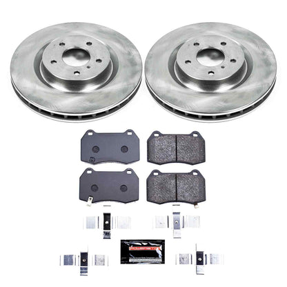 PowerStop Power Stop 03-04 Infiniti G35 Front Track Day Brake Kit TDBK104