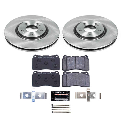 PowerStop Power Stop 03-06 Mitsubishi Lancer Front Track Day Brake Kit TDBK107