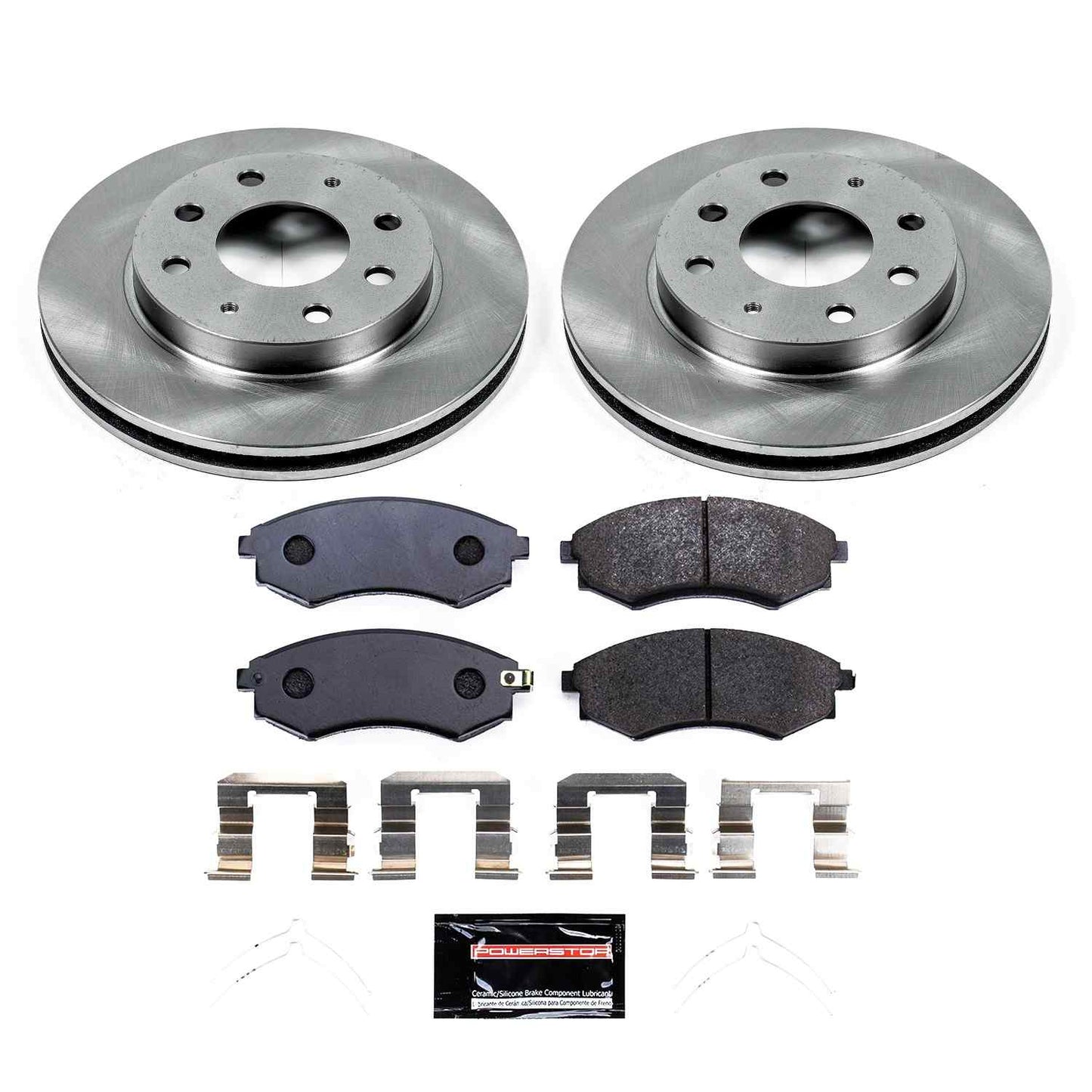 PowerStop Power Stop 98-01 Hyundai Elantra Front Track Day Brake Kit TDBK1087