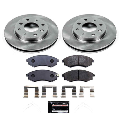 PowerStop Power Stop 98-01 Hyundai Elantra Front Track Day Brake Kit TDBK1087