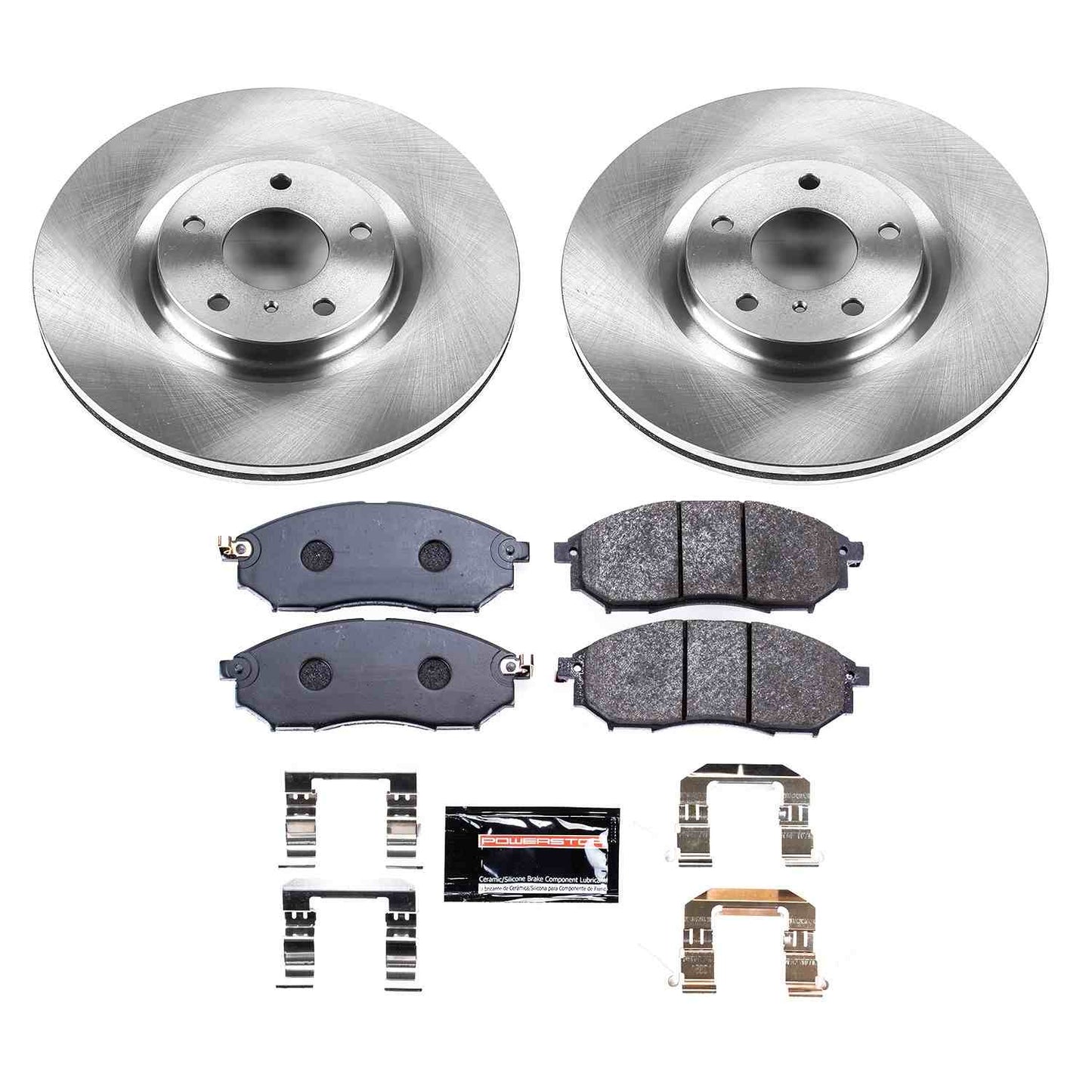 PowerStop Power Stop 08-12 Infiniti EX35 Front Track Day Brake Kit TDBK112