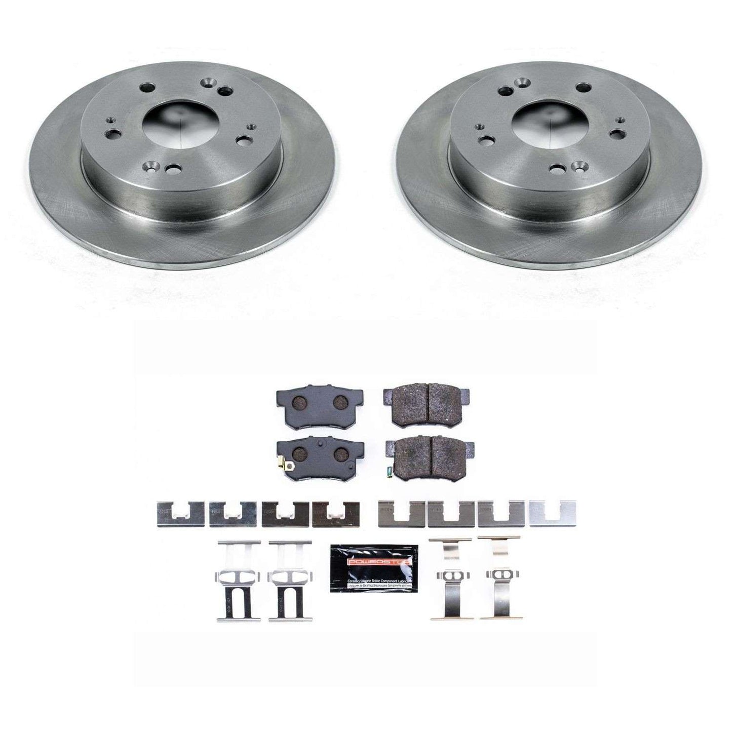 PowerStop Power Stop 13-15 Acura ILX Rear Track Day Brake Kit TDBK1243