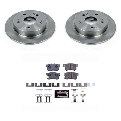 PowerStop Power Stop 13-15 Acura ILX Rear Track Day Brake Kit TDBK1243