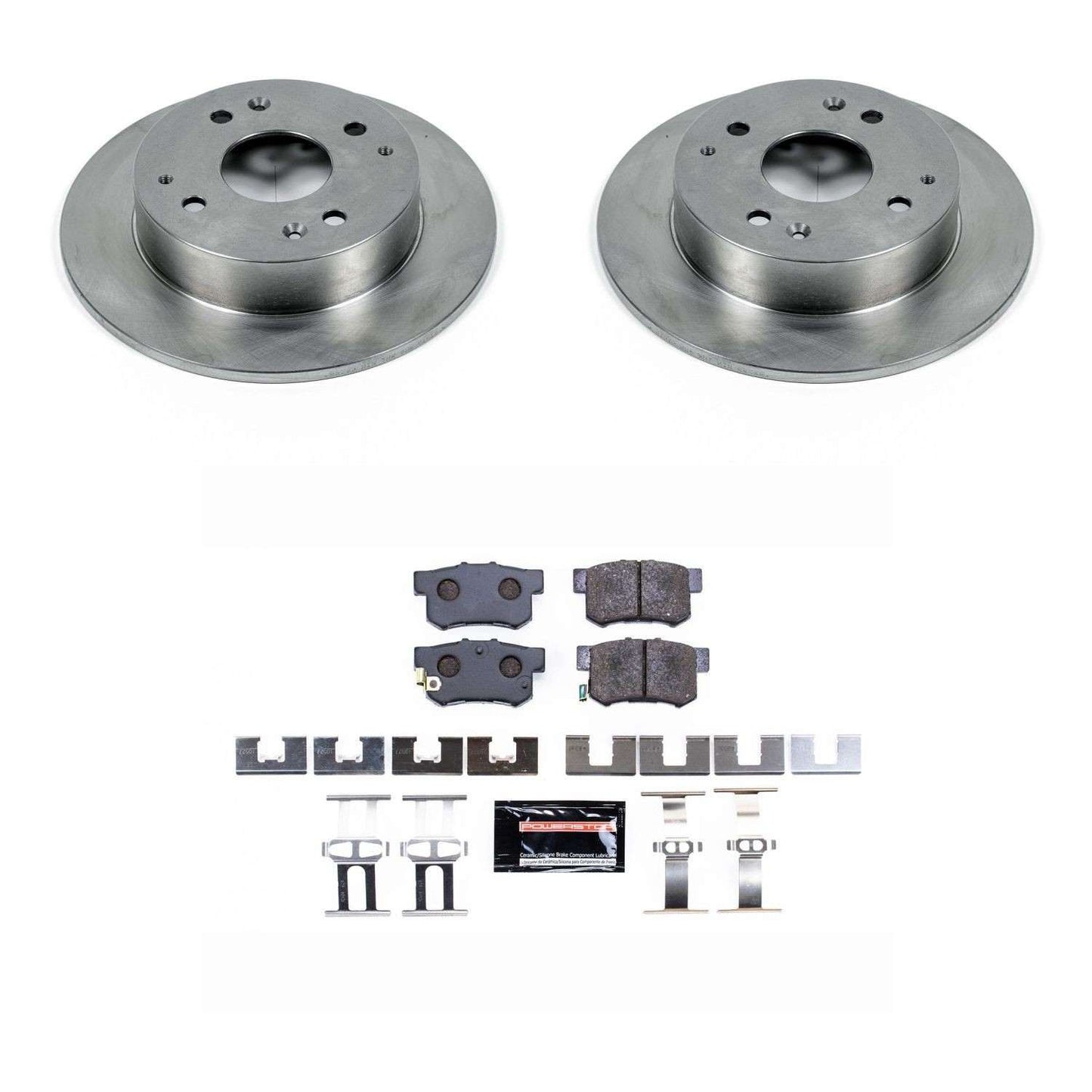 PowerStop Power Stop 98-99 Acura CL Rear Track Day Brake Kit TDBK1244
