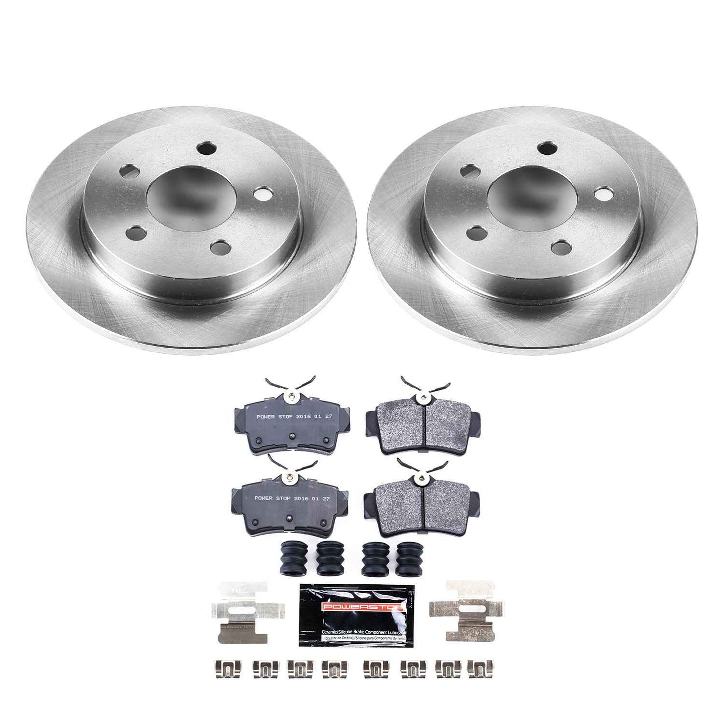 PowerStop Power Stop 94-04 Ford Mustang Rear Track Day Brake Kit TDBK1303