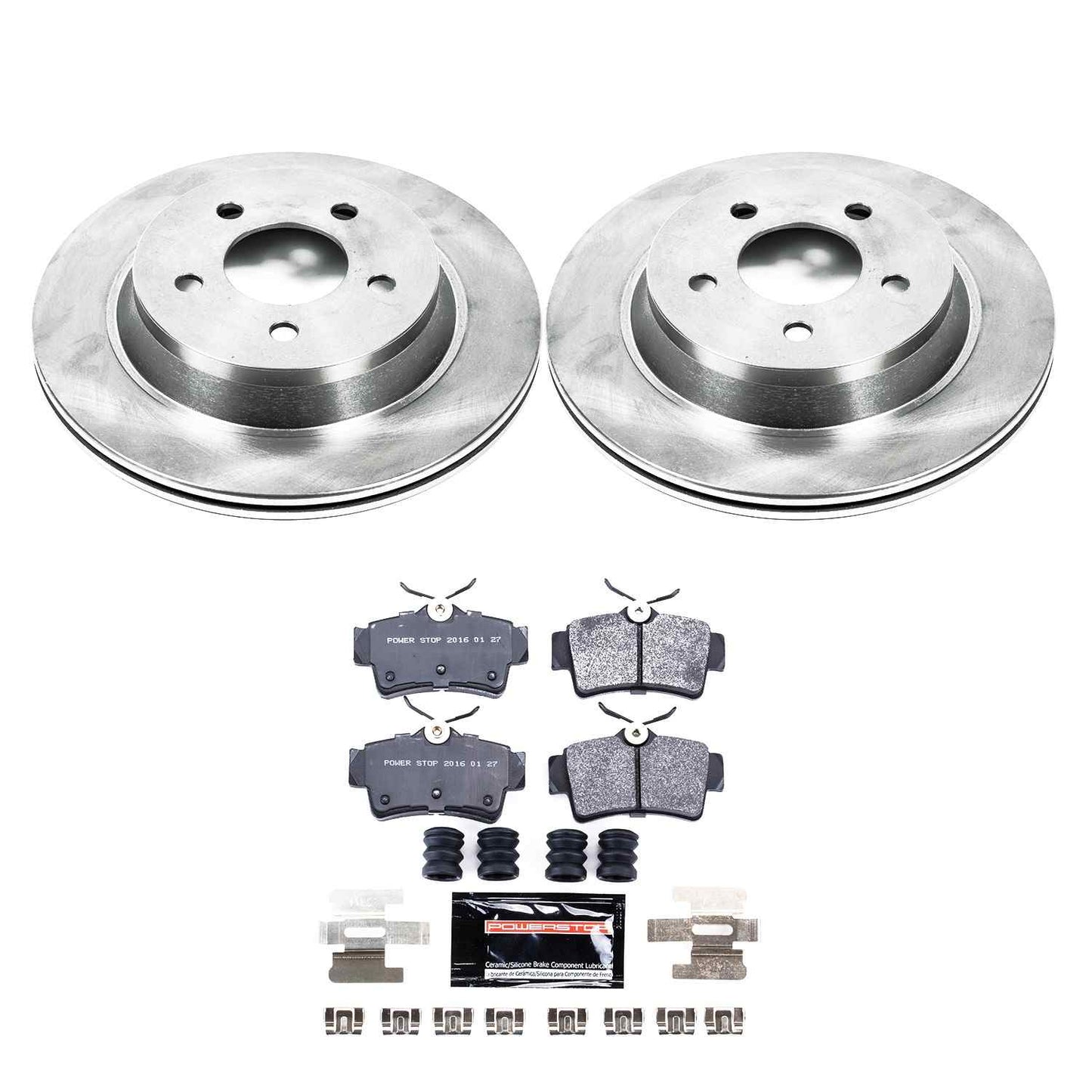 PowerStop Power Stop 94-99 Ford Mustang Rear Track Day Brake Kit TDBK1306