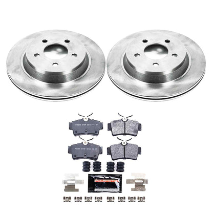 PowerStop Power Stop 94-99 Ford Mustang Rear Track Day Brake Kit TDBK1306