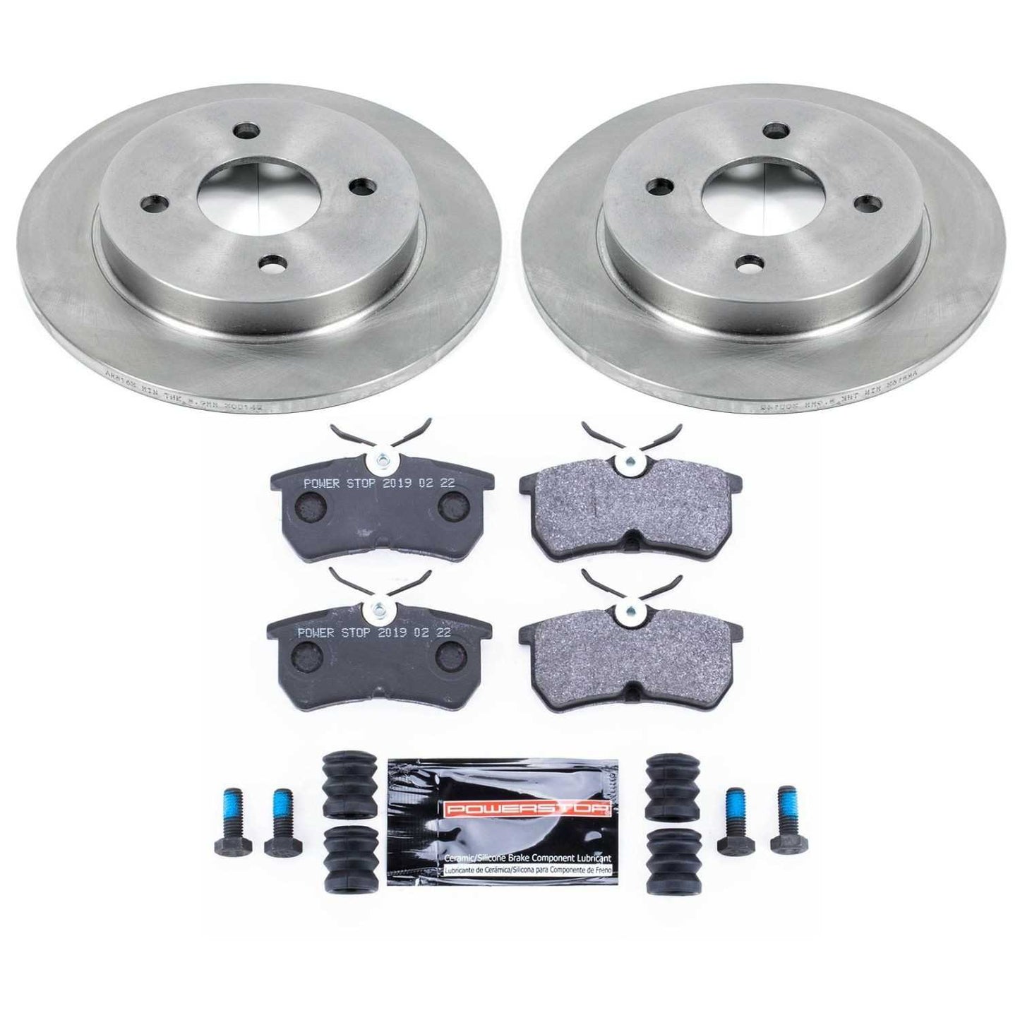 PowerStop Power Stop 14-19 Ford Fiesta Rear Track Day Brake Kit TDBK1363