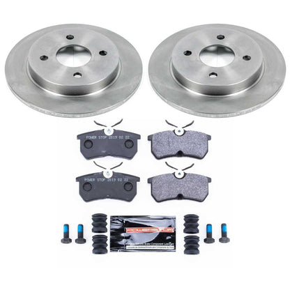 PowerStop Power Stop 14-19 Ford Fiesta Rear Track Day Brake Kit TDBK1363
