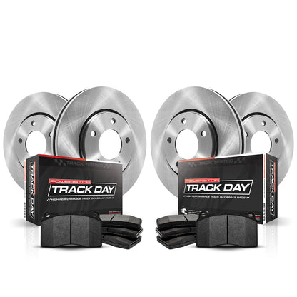PowerStop Power Stop 05-07 Cadillac XLR Front & Rear Track Day Brake Kit TDBK1418